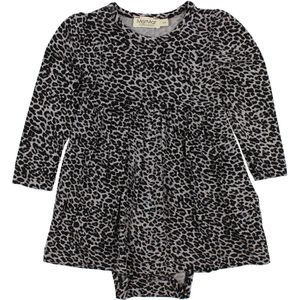 MarMar Body met Rok - Ramona - Grijs Leopard - MarMar - 56 - Romper L/S