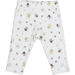 Joha Leggings - Off White m. Print - Joha - 50 - Leggings