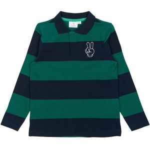 The New Poloshirt - Piqué - TnPino - Navy Blazer Striped - The New - 5-6 jaar (110-116) - Polo