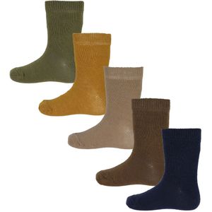 Minymo Sokken - 5-pack - Multi - Gedroogd Herbs - Minymo - 15/18 - Sokken