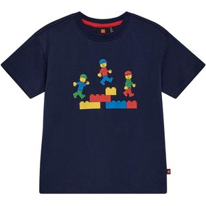 LEGO® Wear T-Shirt - LwTaffy - Donkerblauw - LEGO® Wear - 4 jaar (104) - T-Shirts