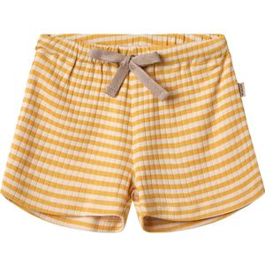 Wheat Shorts - Vic- Yellow Rib Stripe - Wheat - 74 - Shorts