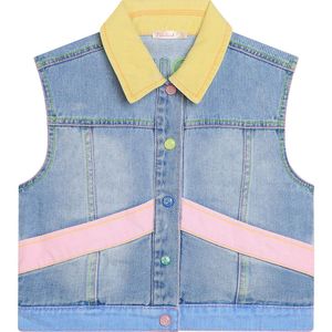 Billieblush Jeansvest - Dubbel Stone - Billieblush - 12 jaar (152) - Vest