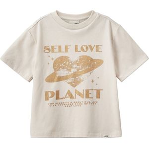 Sofie Schnoor T-Shirt - Astask - Stone White - Sofie Schnoor - 4 jaar (104) - T-Shirts