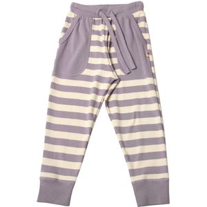 Katvig Broek - Paars/Beige Gestreept - Katvig - 1 jaar (80) - Broeken - Katoen