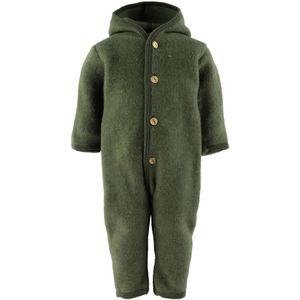 Engel - Baby Overall met Capuchon - Olijfgroen - Werkoverall