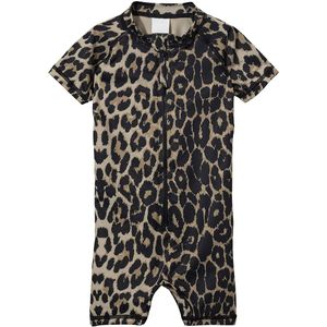 Sofie Schnoor Zwemboxpak - Toegestaan ​​- UV50+ - Light Brown Le - Sofie Schnoor - 1 jaar (80) - Badmode