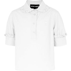 Emporio Armani Overhemd - Off White - Emporio Armani - 14 jaar (164) - Hemd S/S