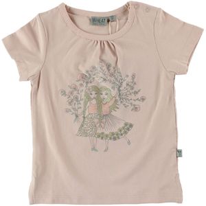 Wheat T-Shirt - Powder m. Meisjes - Wheat - 9 mnd - T-Shirts