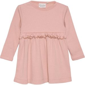 Minymo Jurk - Rib - Misty Rose - Minymo - 62 - Jurk