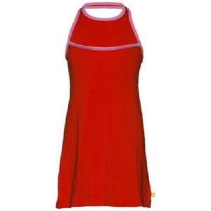 Mala Halternek Jurk - Rood oranje - Mala - 2 jaar (92) - Jurk