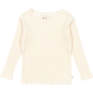 Konges Sløjd Blouse - Rib - Papin - Antique White m. Pointelle - Konges Sløjd - 1½ jaar (86) - Shirts