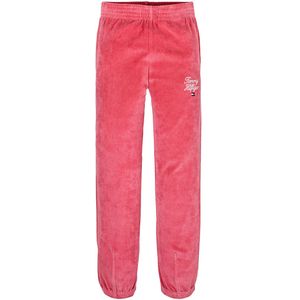 Tommy Hilfiger Velours Broek - Script - Erfgoed Roze - Tommy Hilfiger - 12 jaar (152) - Velours Broek