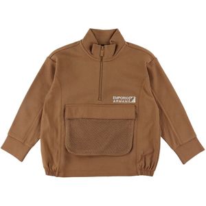 Emporio Armani Sweatshirt - Lijster m. Mesh - Emporio Armani - 10 jaar (140) - Sweatshirt
