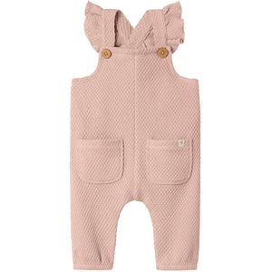 Lil' Atelier Tuinbroek - NbfNoella - Cameo Rose - Lil Atelier - 56 - Tuinbroek