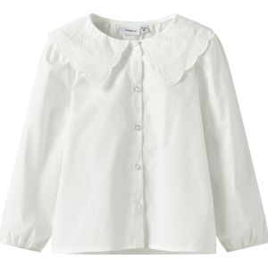 Name It Overhemd - NmfRollering - Bright White - Name It - 2 jaar (92) - Overhemd