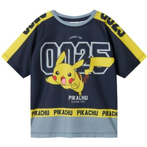Name It T-Shirt - NkmSal Pokémon - Navy Blazer - Name It - 7-8 jaar (122-128) - T-Shirts
