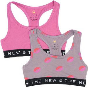 The New Tops - 2-pack - Ibis Rose - The New - 3-4 jaar (98-104) - Ondergoed