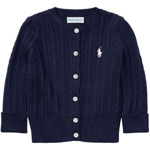 Polo Ralph Lauren Cardigan - Gebreid - Core Aanvullen - Hunter N - Polo Ralph Lauren - 62 - Cardigan