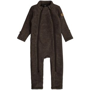 Mikk-Line Overall - Wol - Dark Brown Melange - Mikk-Line - 62 - Overall