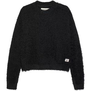 Calvin Klein Blouse - Gebreid - Ck Black - Calvin Klein - 8 jaar (128) - Shirts