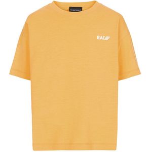 Emporio Armani T-Shirt - Geel m. Wit - Emporio Armani - 6 jaar (116) - T-Shirts