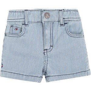 Tommy Hilfiger Shorts - Baby Striped - Denimstreep - Tommy Hilfiger - 62 - Shorts