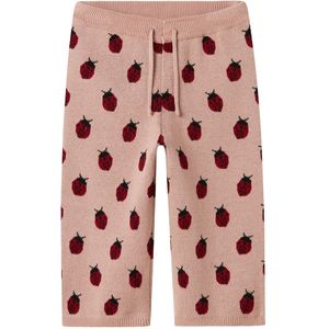 Lil'Atelier Broek - Gebreid - NmfLulio - Misty Rose - Lil Atelier - 4 jaar (104) - Broeken - Katoen