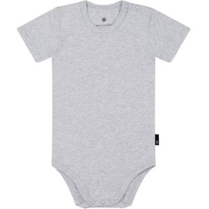 JBS Romper s/s - Bamboe - Grijs - JBS - 56 - Romper S/S
