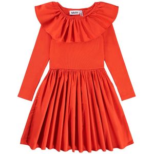 Molo Jurk - Rib - Cille - Rijzende Zon - Molo - 5-6 jaar (110-116) - Jurk