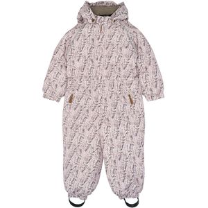 Mikk-Line Skipakken - Floral - Cloud Grijs m. Print - Mikk-Line - 4 jaar (104) - Skipak