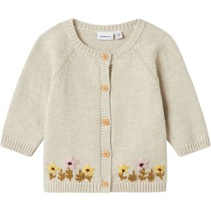 Name It Cardigan - Gebreid - NbfKamma - Peyote Melange - Name It - 56 - Cardigan
