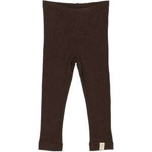Petit Piao Leggings - Rib - Modaal - Koffieboon - Petit Piao - 62 - Leggings