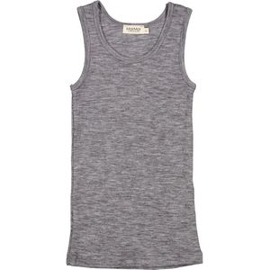 MarMar Onderhemd - Wol - Tavi - Grey Melange - MarMar - 1 jaar (80) - Onderhemd