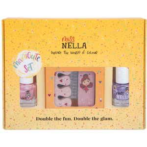 Miss Nella Manicureset - ManiCute - Glitter - Miss Nella - OneSize - Nagellak