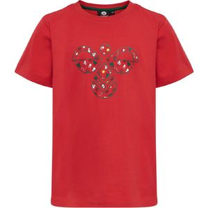 Hummel T-Shirt - hmlSanta - Rood - Hummel - 4 jaar (104) - T-Shirts