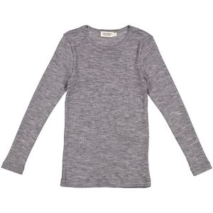MarMar Blouse - Wol - Tamra - Grey Melange - MarMar - 1 jaar (80) - Shirts