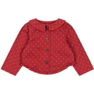 Konges Sløjd Spijkerjas - Nola - Strawberry Dot - Konges Sløjd - 1½ jaar (86) - Spijkerjas