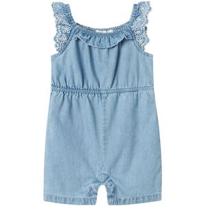 Name It Zomerromper - NbfHill - Lichtblauw Denim - Name It - 56 - Zomer Rompers