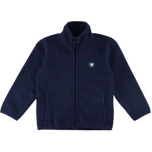 Wood Wood Fleece Jas - Don Kids - Eeuwig Blue - Wood Wood - 15 jaar (170) - Fleece Jassen