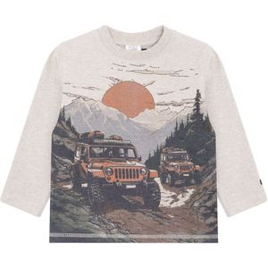 Hust and Claire Blouse - Anton - Beige Melange - Hust and Claire - 2 jaar (92) - Shirts