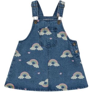 Konges Sløjd Spencer - Denim - Maden - Rainbow - Konges Sløjd - 1½ jaar (86) - Jurk