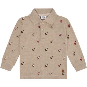 Hust and Claire Polo - Piqué - Stevie - Koekje - Hust and Claire - 3 jaar (98) - Polo