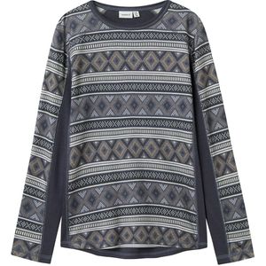 Name It Blouse - Wol - NkmWillto - Ombre Blue/ICELAND - Name It - 7-8 jaar (122-128) - Shirts