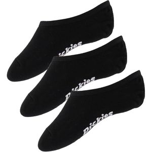 Dickies Enkelsokken - 3-pack - Invisible - Zwart - Dickies - 35/38 - Sokken