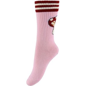 Melton Sokken - Paddenstoel - Roze Nectar - Melton - 23/26 - Sokken