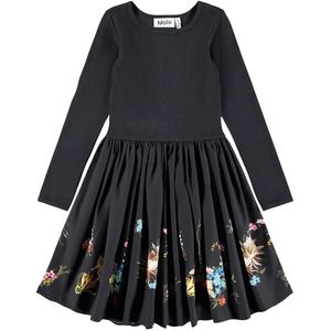 Molo Jurk - Rib - Casie - Paisley Rand - Molo - 3-4 jaar (98-104) - Jurk