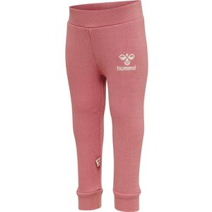 Hummel Leggings - Rib - hmlSami Tights - Dusty Rose - Hummel - 56 - Leggings