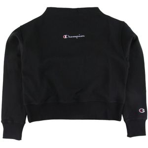 Champion Fashion Sweatshirt - Hoge hals/Crop - Zwart - Champion - 16-18 jaar (176-188) - Sweatshirt