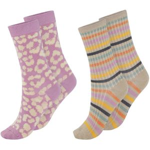Molo Sokken - 2-pack - Noml - Purple Jaguar - Molo - 20/22 - Sokken